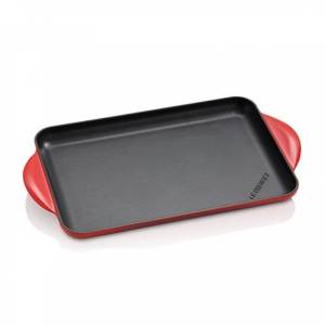 Le Creuset , Grill Rettangolare Liscio Trad. 32x22cm