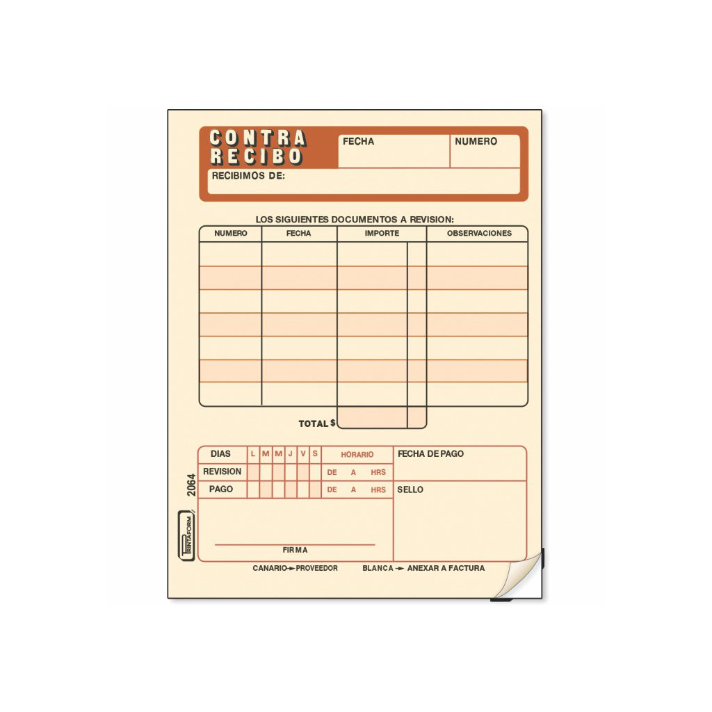 Formato De Contra Recibo En Excel Actualizado Diciemb - vrogue.co