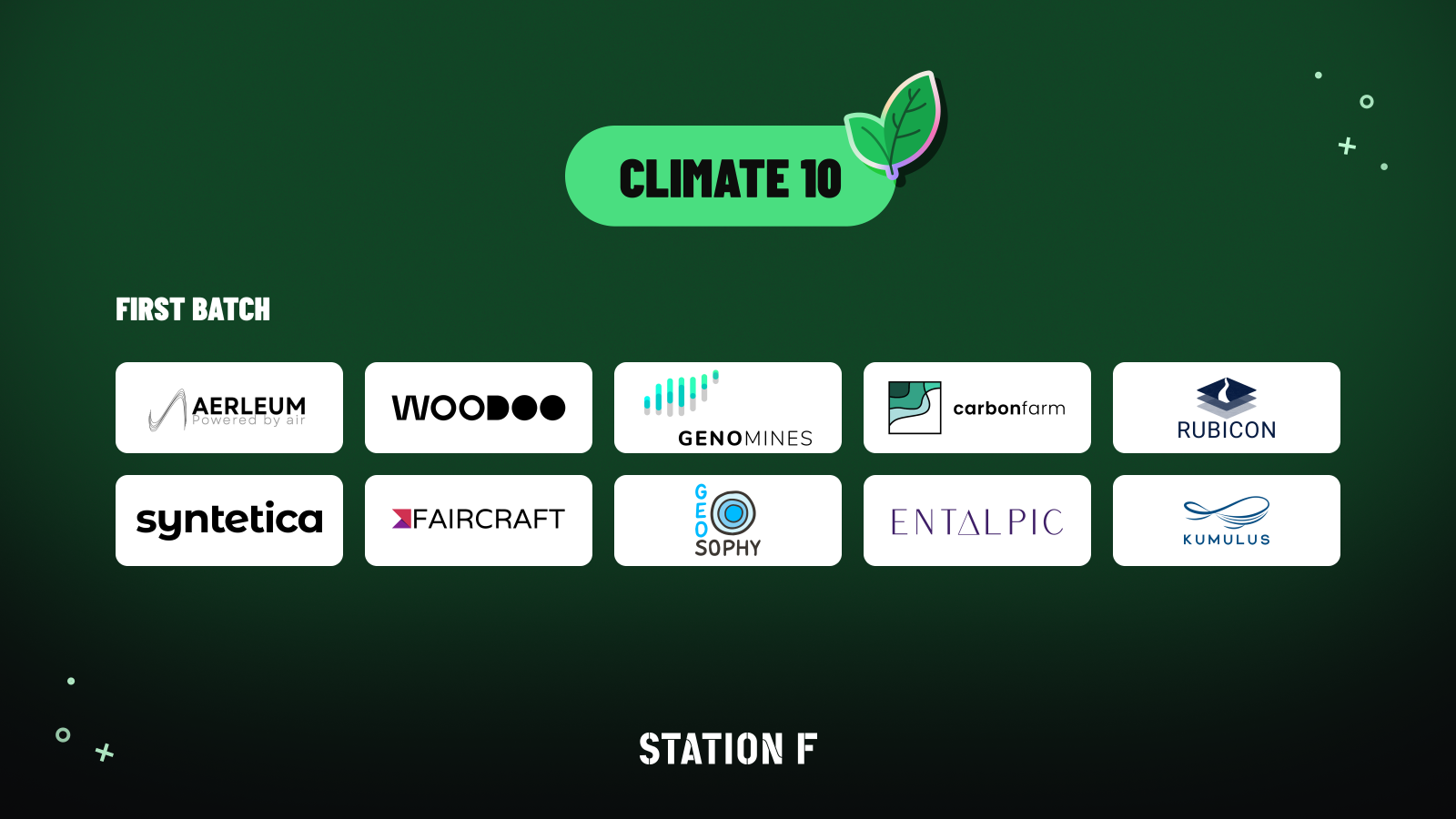 Thumbnail for news article called STATION F announces new fellowship for leading climate tech companies on campus