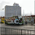 SJ8990 : Wellington Road North Bus Stop by Gerald England