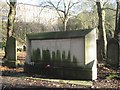 SP0588 : Key Hill Cemetery, Hockley: war memorial, lower area by Robin Stott