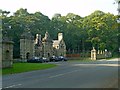 SK5977 : East Gate and lodge to Welbeck Abbey by Alan Murray-Rust