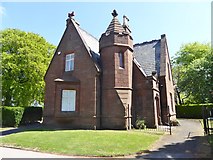 SJ3693 : Priory Lodge, Anfield Cemetery by Eirian Evans