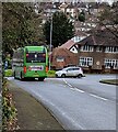 ST2987 : Green bus, Risca Road, Newport by Jaggery