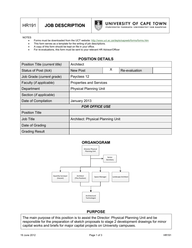 Job Description Physical Requirements Template from s3.studylib.net