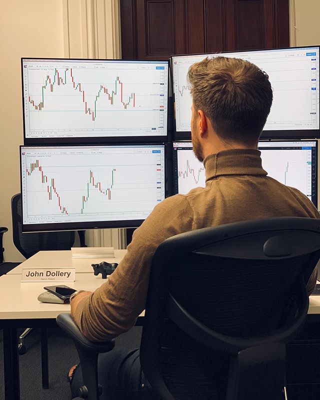 Biểu đồ TradingView trên Instagram @johndollery