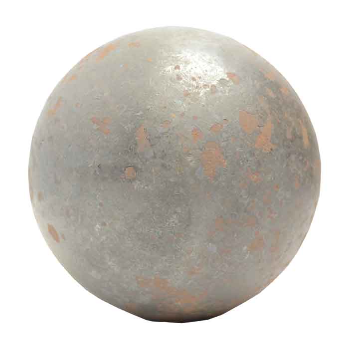 4" Steel Ball, Hot Stamped, Smooth Texture