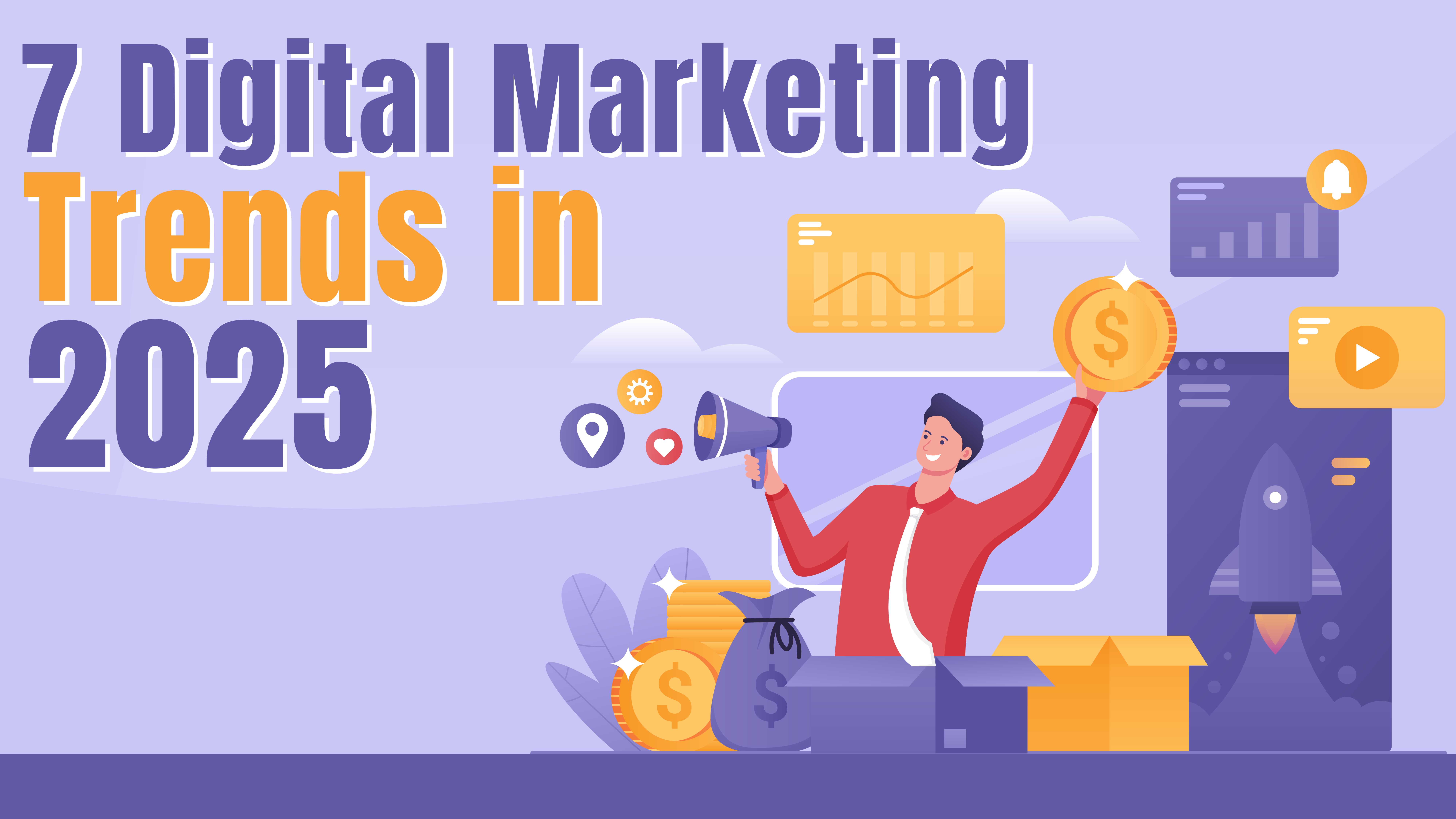 7 Digital Marketing Trends in 2025 blog thumbnail