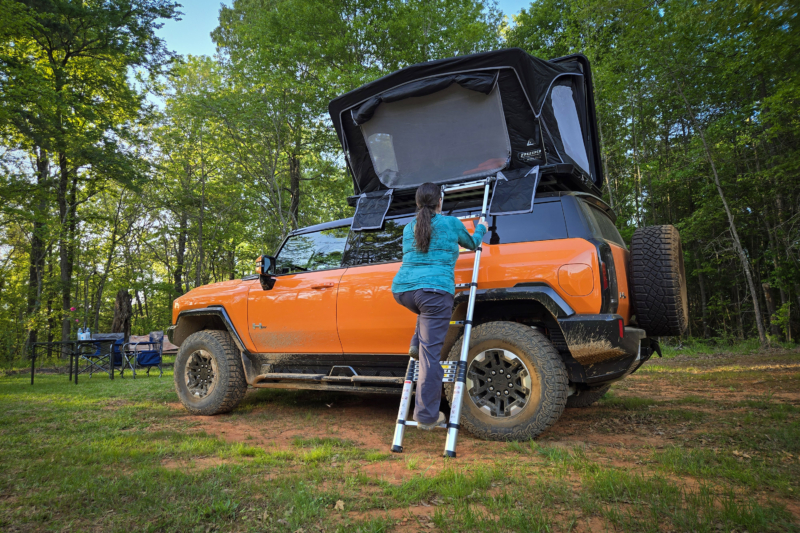 Can EVs Overland? We Chased the Eclipse in a Hummer EV SUV to Find Out