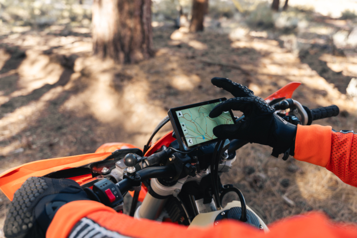 Motorcycle gloves that are touch screen compatible are essential; (photo/Cody Mathison)