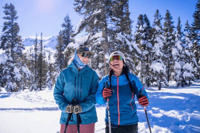 Experiencing a winter wonderland in Mammoth Lakes