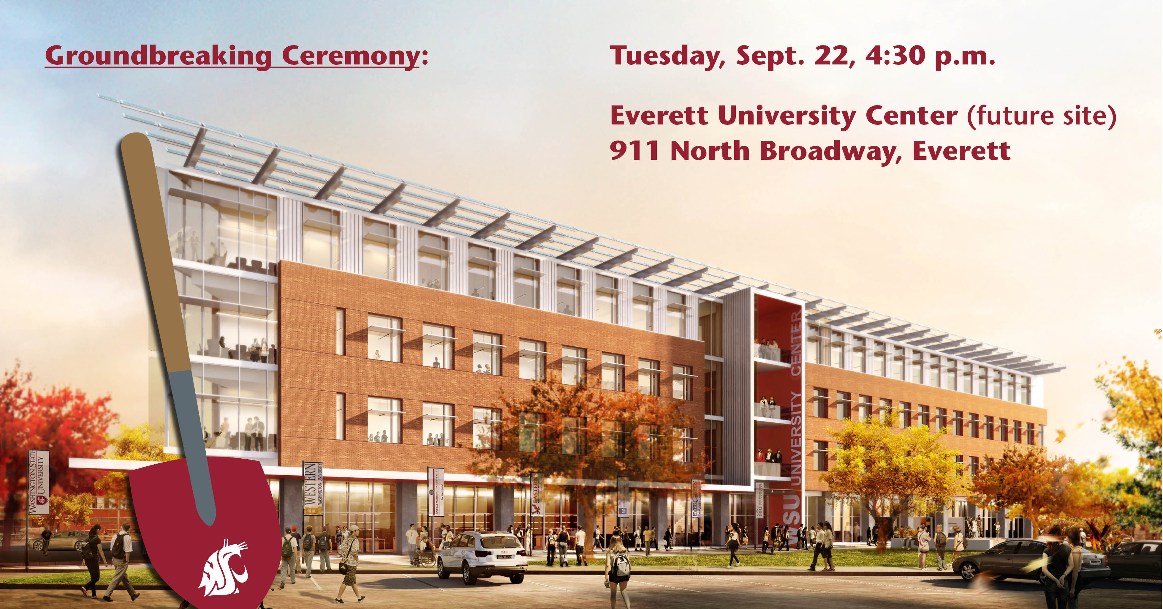 Groundbreaking ceremony scheduled for new Everett University Center ...