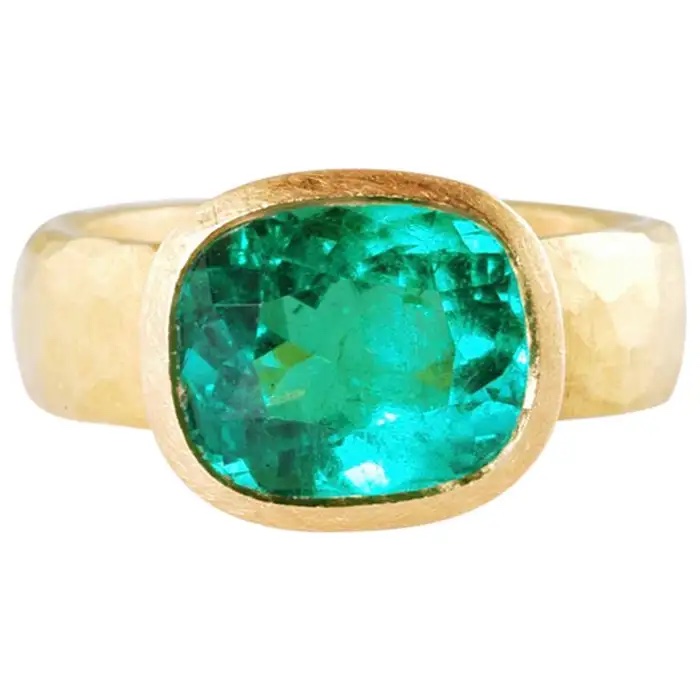 Malcolm Betts emerald ring