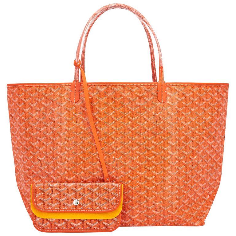 Goyard St Louis GM Chevron Tote Bag