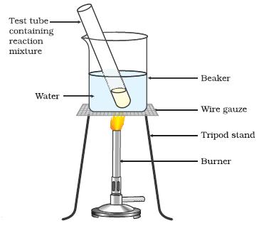 With help of an activity ,write the laboratory preparation of esters ...