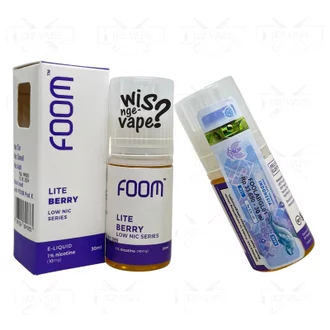 Foom Lite Berry 30ml - Salt Nic Liquid Vape By Foom Lab