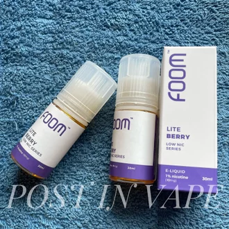 Foom Lite Berry 30ml - Salt Nic Liquid Vape By Foom Lab .PIV