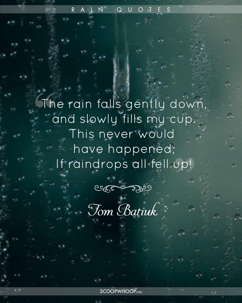 Raindrops Falling Beautiful Meaningful Rainy Day Quotes at Best Quotes