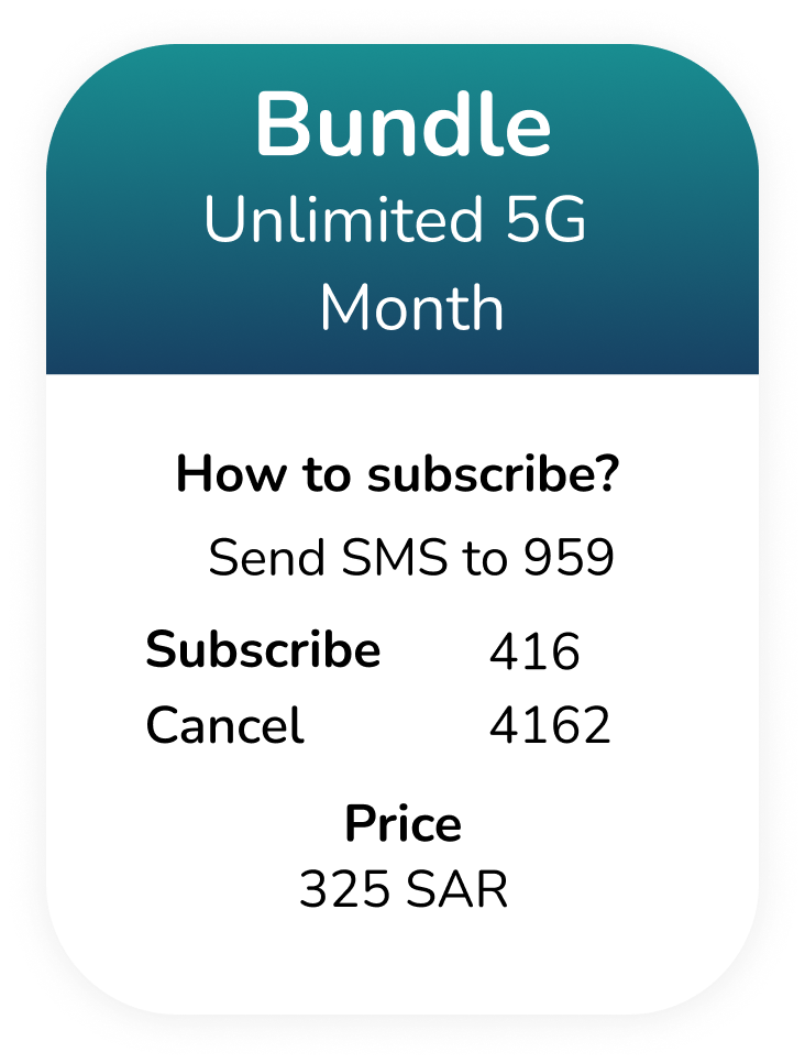 unlimited data 5G 3months