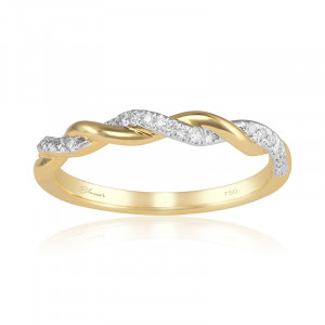 Inel Aur 18k Diamante BLANCO'S