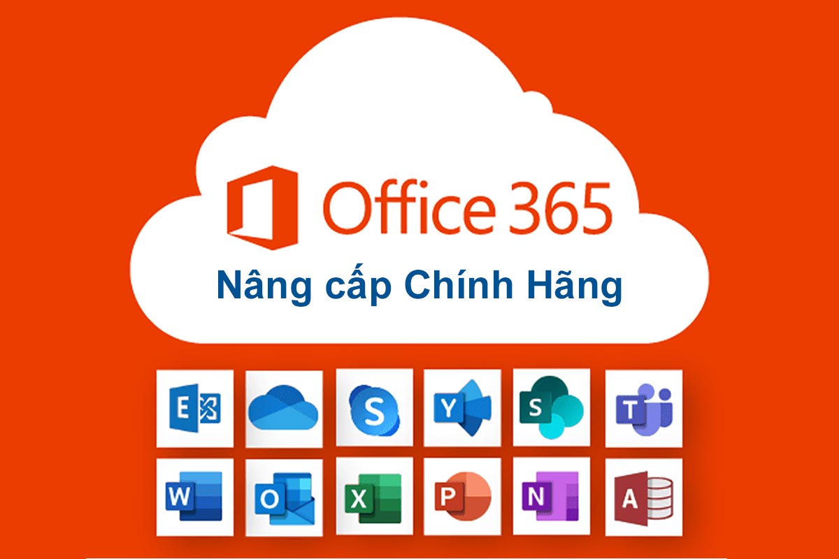 Nâng cấp One Drive 1TB + Office 365