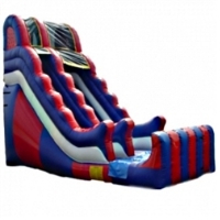 Commercial Grade Inflatable Wavy USA Slide