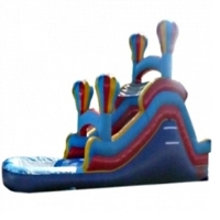 Commercial Grade Inflatable Adventure Back Loader Water Slide