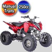 Pentora 250cc Atv Quad 4 Stroke Four Wheeler