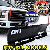 Fits All Models - Brand New Electric Snow Plow Storm II 84 in. x 22 in.