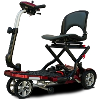 TRANSPORT PLUS 270 Watt Four Wheel Folding Mobility Scooter