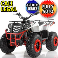 Commander 200cc ATV Automatic w/Reverse 4 Stroke Apollo Series ATV - COMMANDER 200CC