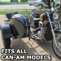 Euro RocketTeer Side Car Motorcycle Sidecar Kit - All Can-Am Models