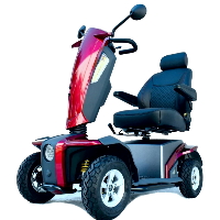 750 Watt 4 Wheeled Mid Size Mobility Scooter - VitaXpress