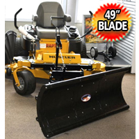 Nordic 49" Universal Mount Zero Turn Snow Plow