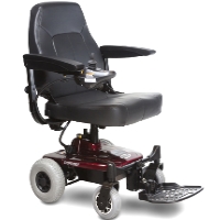 Shoprider Portable Lightweight Power Travel Mobility Wheelchair - Jimmie