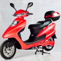 Red 500 Watt Electric Scooter