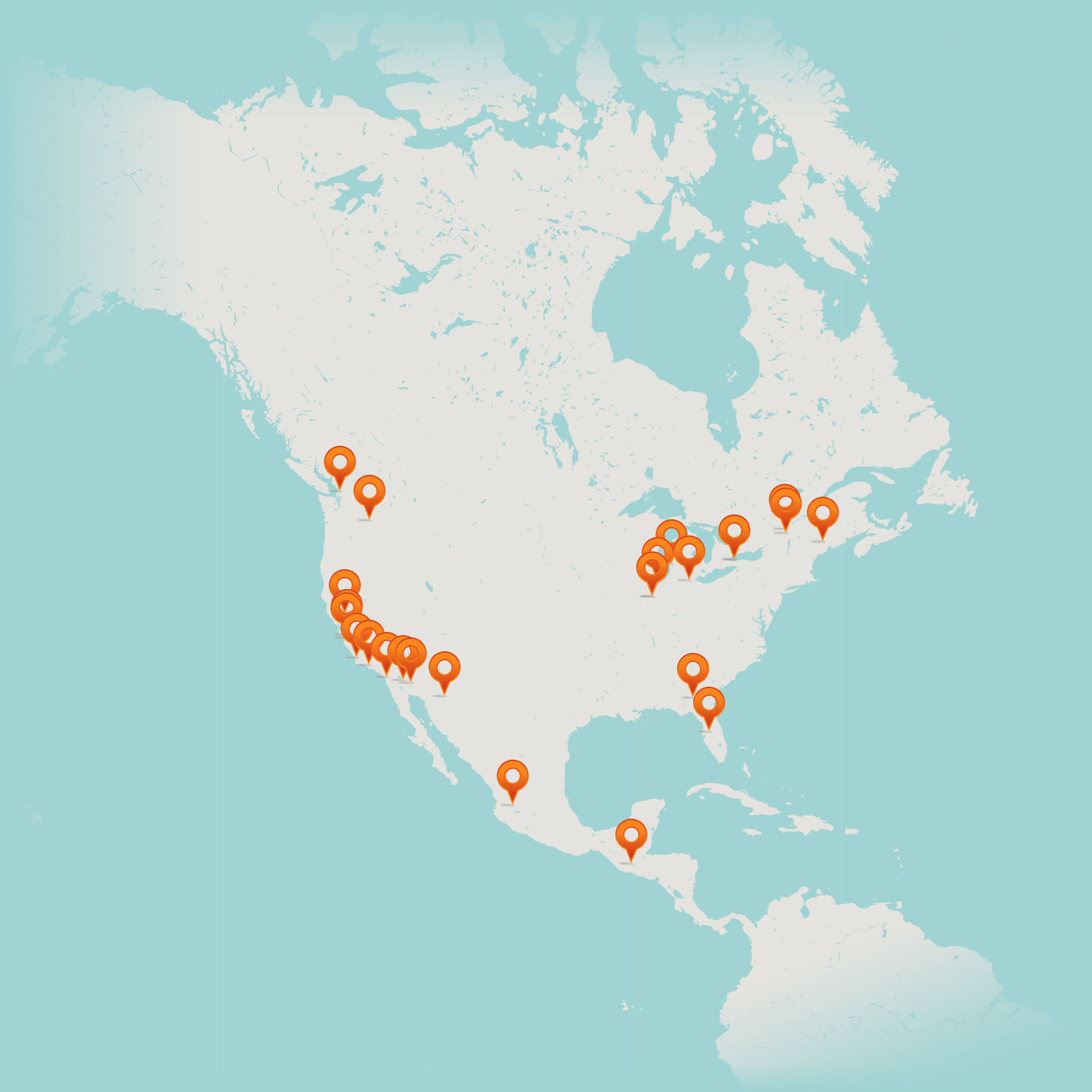 Map of Sakata Distributors