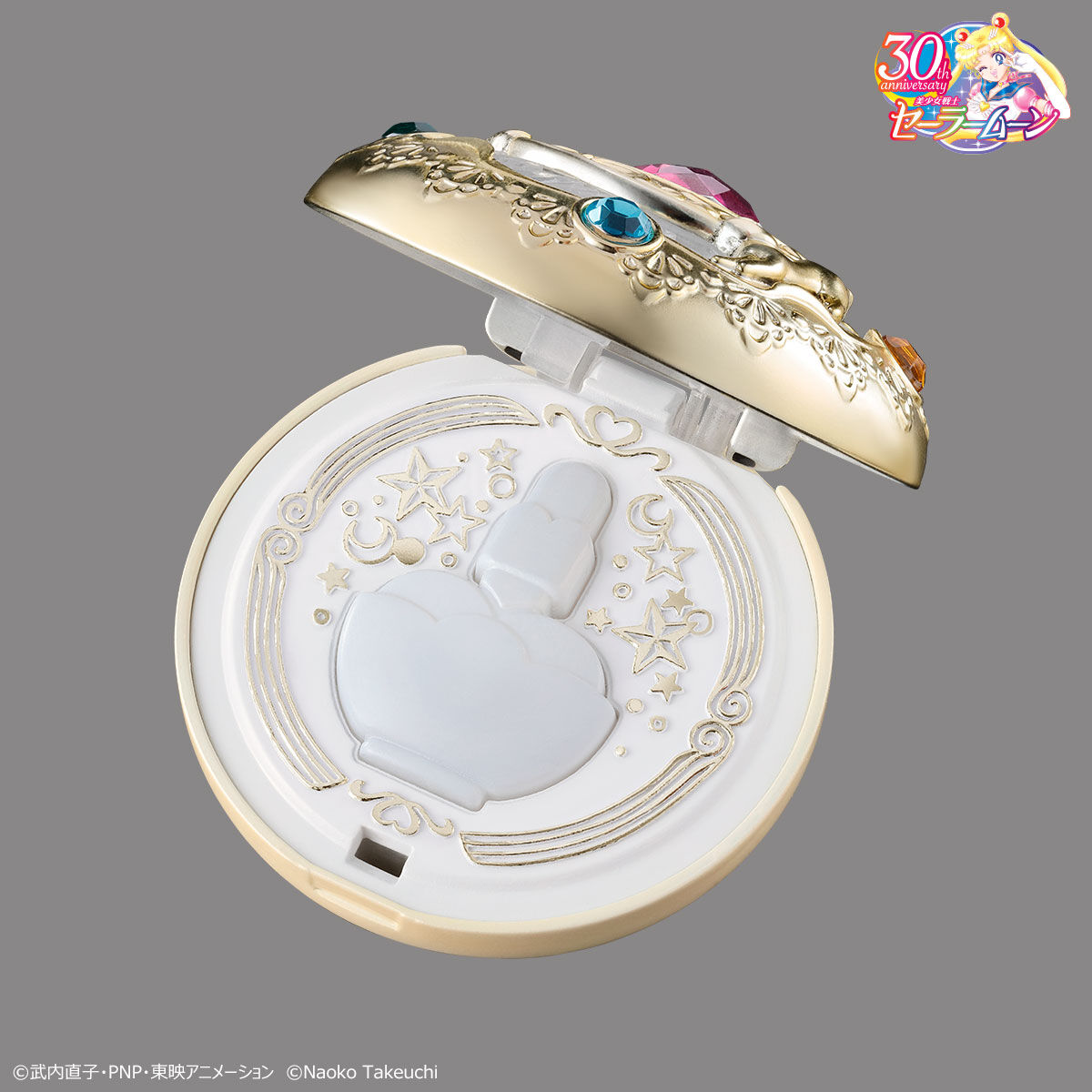 The Transformation Brooch SAILOR MOON 30th Anniversary Miracle Shiny Series BANDAI