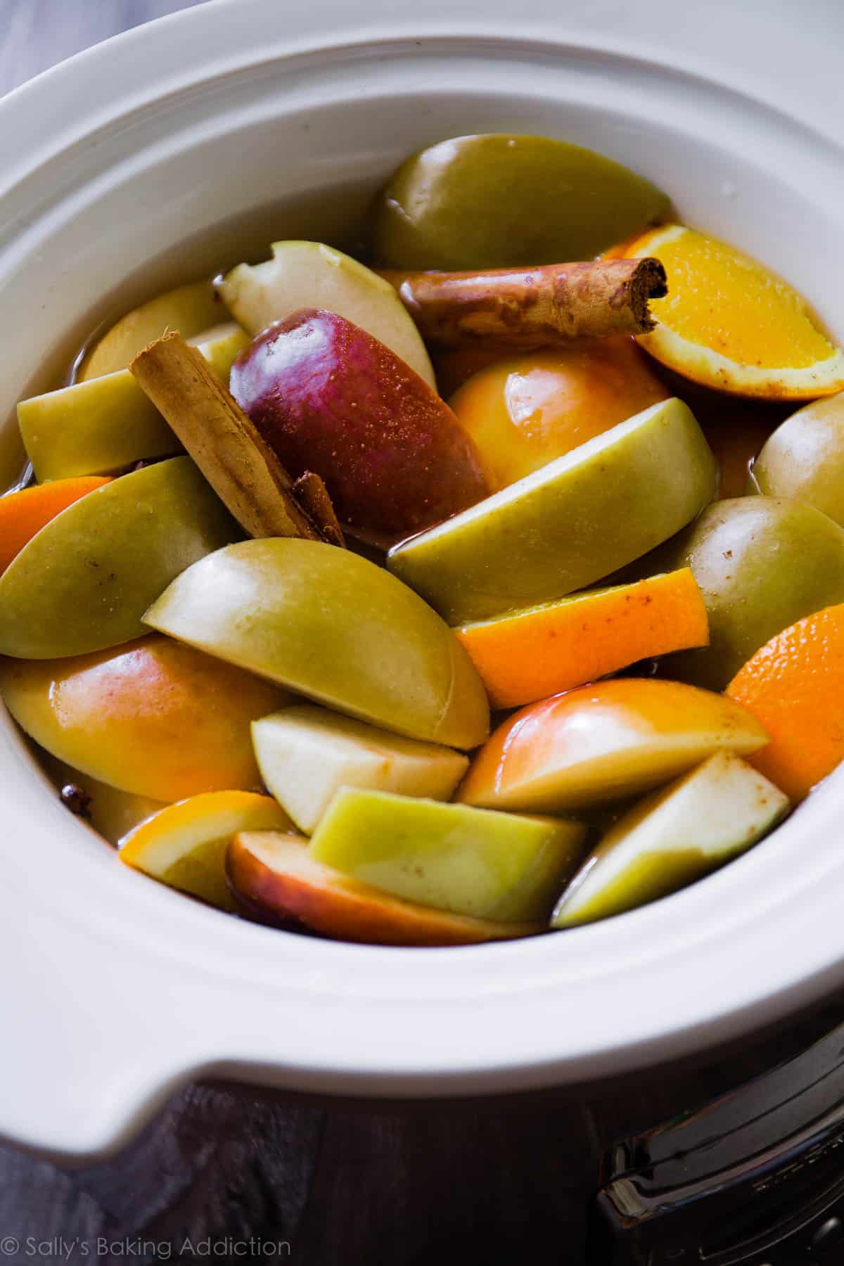 slow cooker apple cider