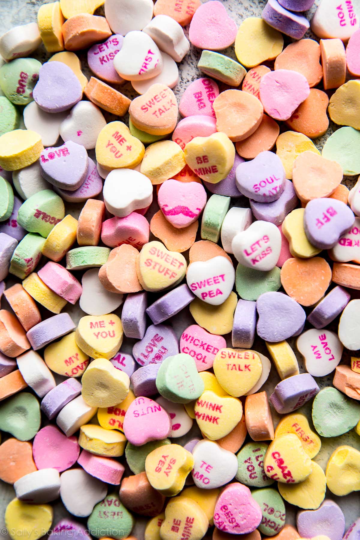 conversation heart candies