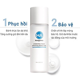 Toner cấp ẩm sâu với Axit Hyaluronic Neogence Hydrating toner with HA- 150ml