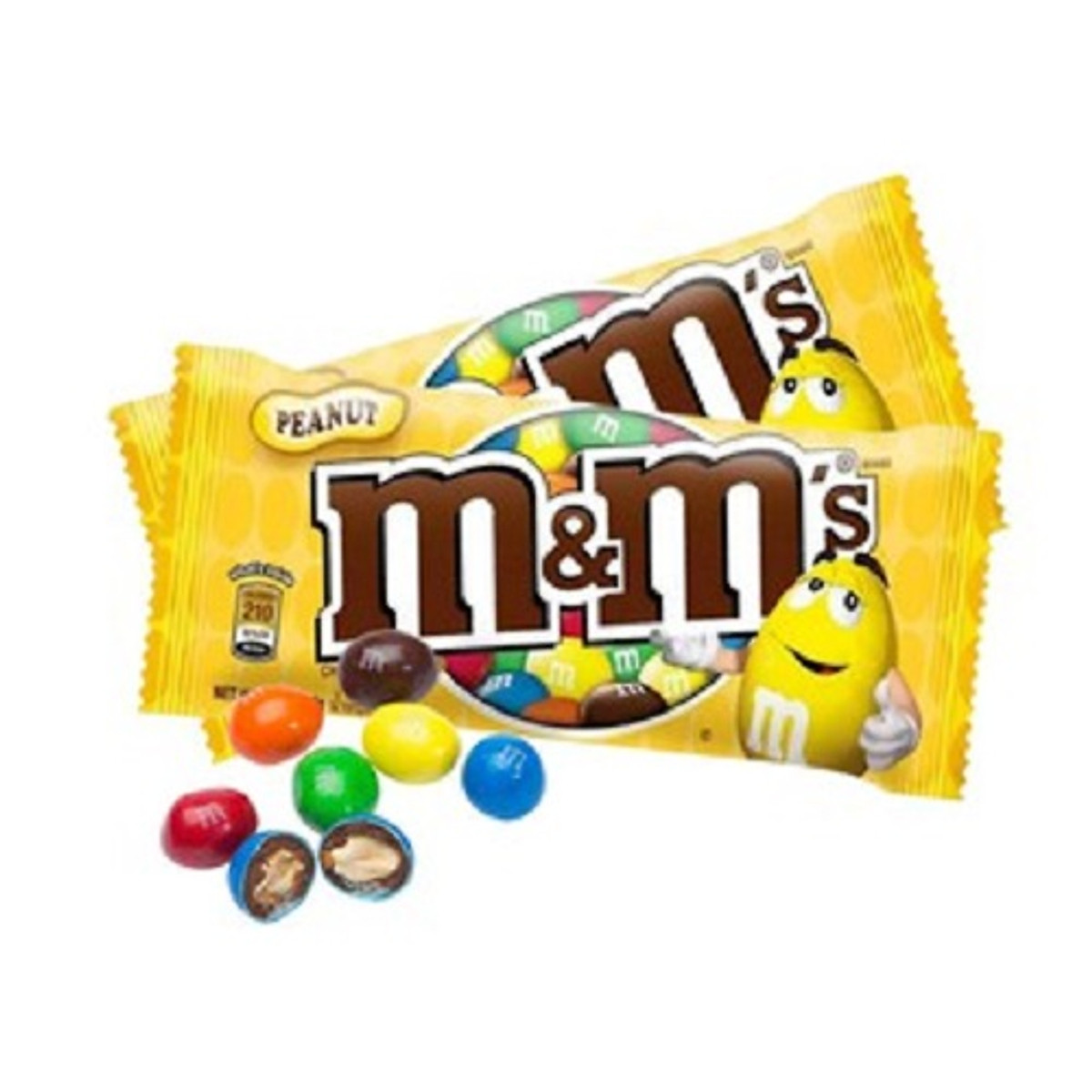 Kẹo Socola M&M s Sữa Và Đậu Phộng (Gói 37g) X5 GÓI - Chocolate