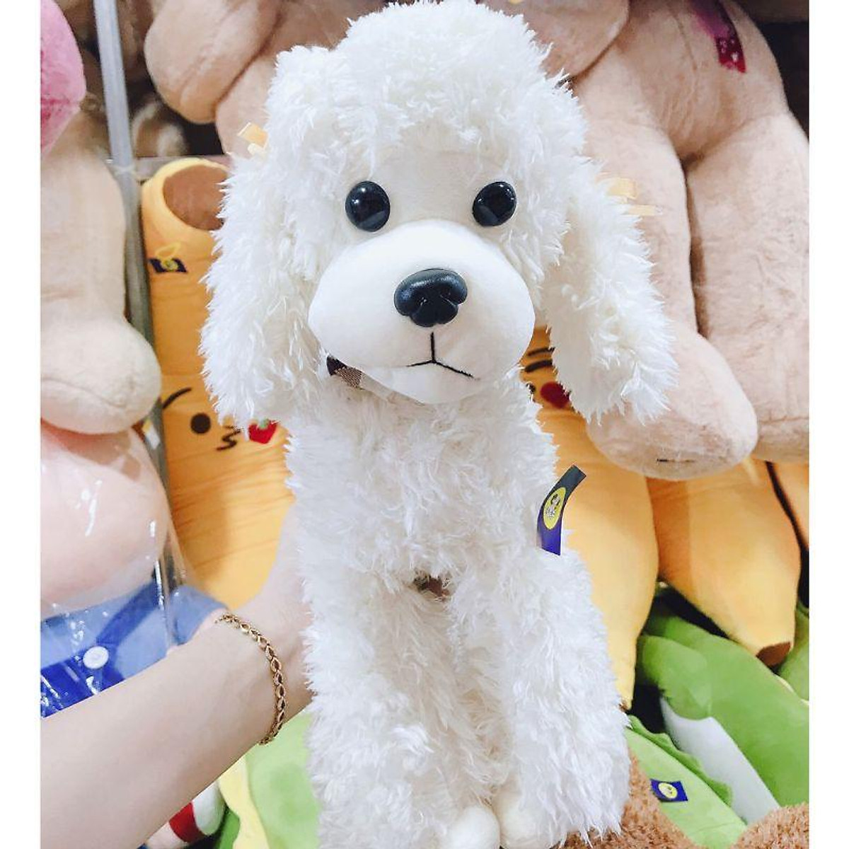 Gấu bông chó Poodle lông xù kích thước 40,50,60cm - Gấu Bông Hana