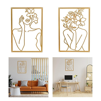 Thiết kế phòng khách metal wall art decor for living room - Sáng tạo và độc đáo