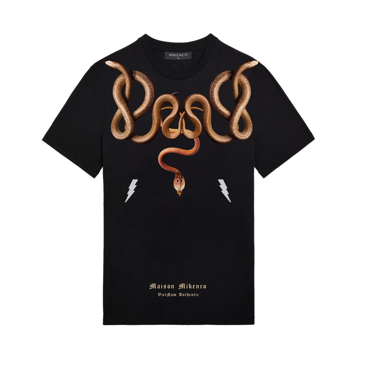 Áo t-shirt unisex Mikenco cobra: Bộ sưu tập áo t-shirt unisex Mikenco cobra đang chờ đón bạn khám phá. Với kiểu dáng đơn giản nhưng không kém phần sang trọng, chắc chắn bạn sẽ luôn thấy tự tin và nổi bật trong mọi hoạt động.