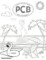 Beach Scene Coloring Page