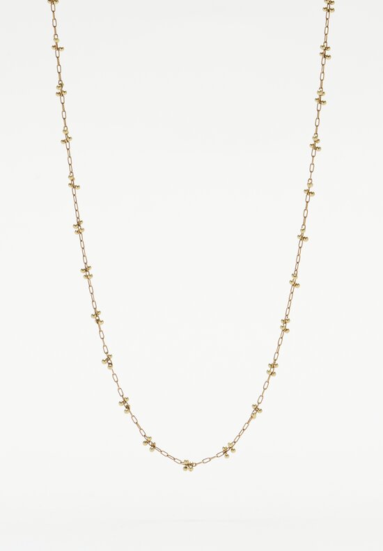 Tenthousandthings 18k, Luxe's X Necklace	