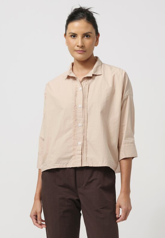 Bergfabel Cotton Claudia Shirt in Dusty Pink