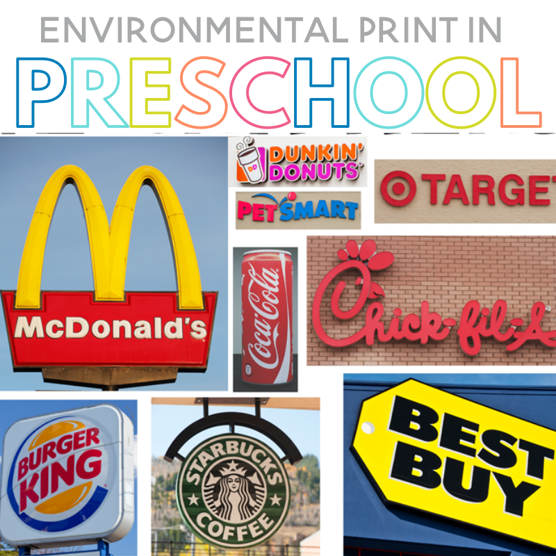 Environmental Print Free Printables