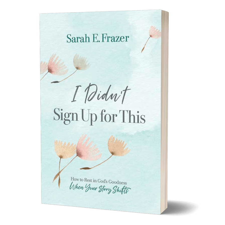 Sarah Frazer: I Didn't Sign Up for This book release